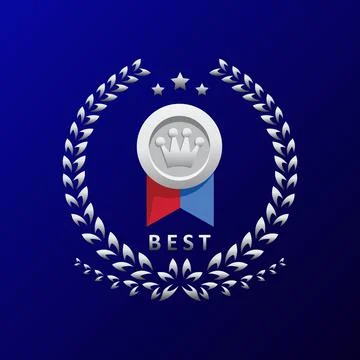 Silver medal vector illustration Stock Illustration