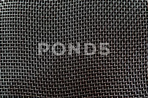Silver mesh background Stock Photos