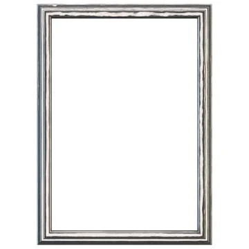 Silver Metal Frame Stock Illustration