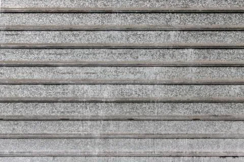 Silver metal shutter texture background Fotos de archivo
