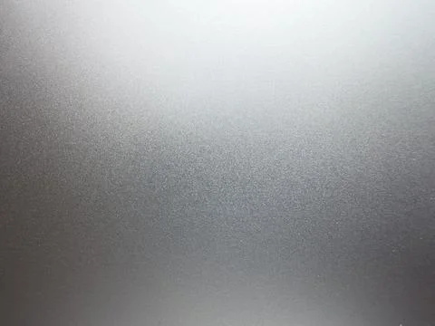 Silver metal texture background with grey frosted matte surface, smooth gra.. 库存照片