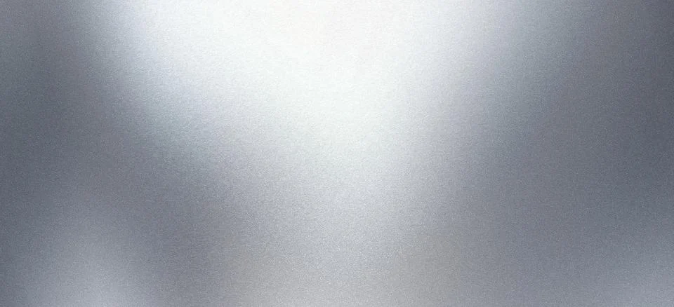 Silver metallic background with top light reflection and fine matte grain t.. Illustrazione stock