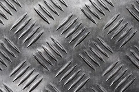 Silver metallic background with ventilation holes. High quality and resolution Stock Photos