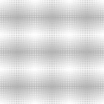 Silver metallic diamond pattern. Vector seamless background Stock Illustration
