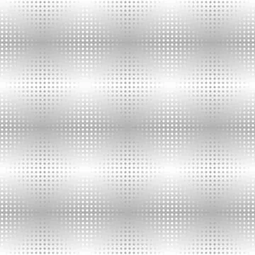 Silver metallic dot pattern. Vector seamless background Stock Illustration