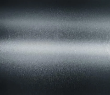 Silver metallic gradient texture background with horizontal highlights 写真素材