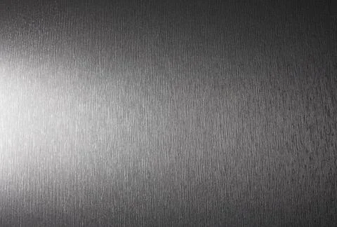 Silver metallic gradient texture background with vertical stripes Stock Photos