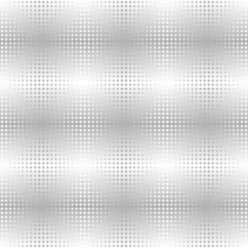 Silver metallic star pattern. Vector seamless background Stock Illustration