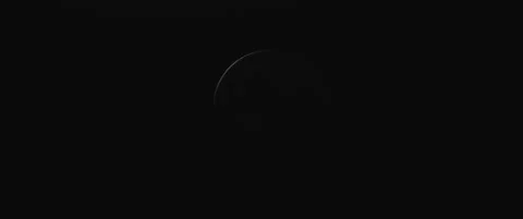 A silver moon Stock Footage 145870619