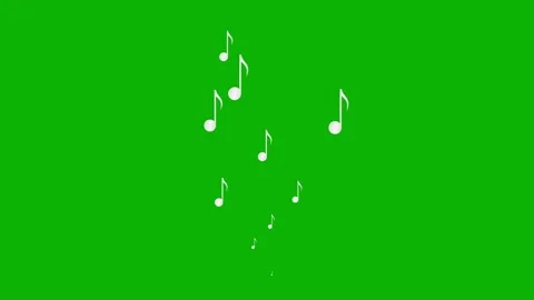 Silver notes fountain green Vídeo Stock 257657241