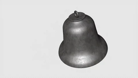 Silver Old Bell 動画素材 165738882