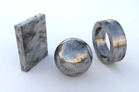 Silver Old Stock Illustration