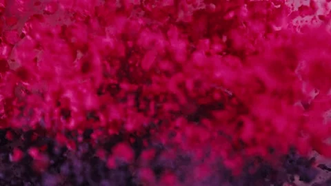 Silver paint particles fly in the air Vídeo Stock 163523401