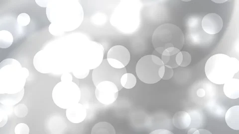 Silver particle decoration with soft movement Stock Footage 288141531