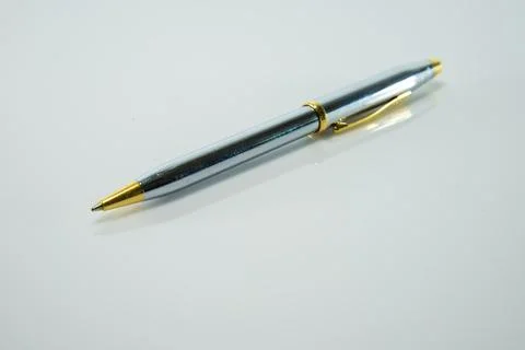 Silver pen Stock Photos