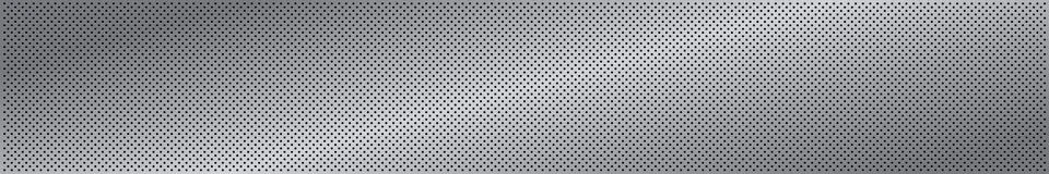 Silver perforated iron with white reflections - Vector Stock Photos