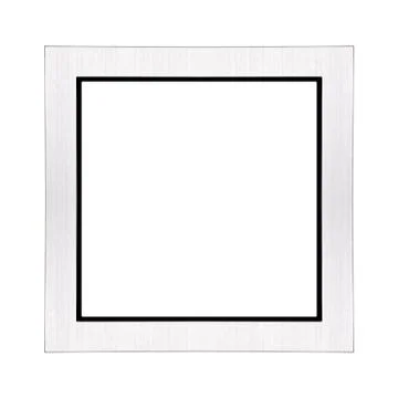 Silver Picture Frame Stock Photos