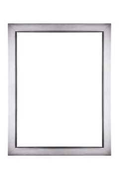 Silver Picture Frame Stock Photos