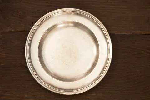 Silver plate Stock Photos
