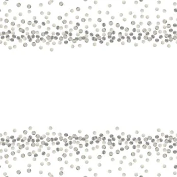 Silver polka dot5 Stock Illustration