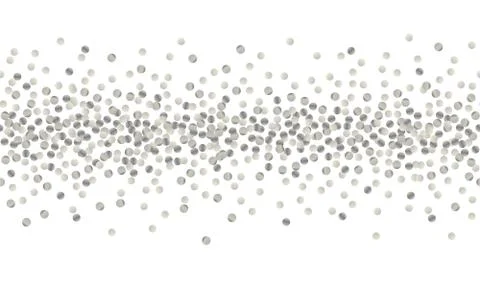 Silver polka dot6 Stock Illustration