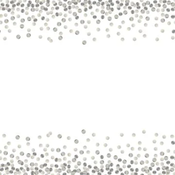 Silver polka dot7 Stock Illustration