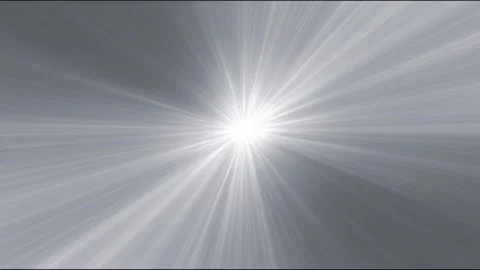 Silver radial light rays expanding and pulsing full screen background seaml.. Stockbeeldmateriaal 339791520