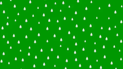Silver rain green Stock Footage 252370182