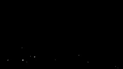 Silver Ribbon Explosion In Motion With Alpha Channel Background Stock Footage 317878907