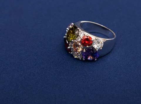 Silver ring Stock Photos