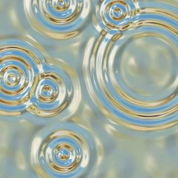 Silver ripples Stock Illustration
