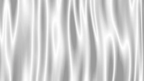 Silver satin fabric. fluid motion. silk texture. abstract background. 59,94 fps Stock Footage 208767759
