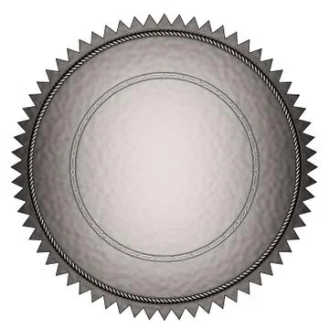 Silver seal Stock Illustration