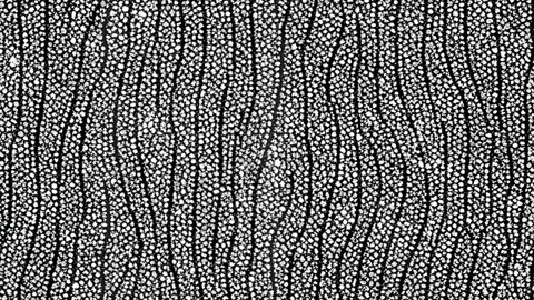 Silver Seamless Loopable Wavy Video stock 215442613