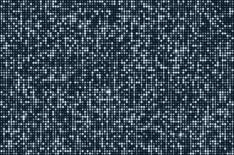 Silver seamless shimmer sequins background Stock Illustration