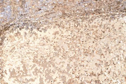 Silver sequins pattern texture fashion background Stock Photos