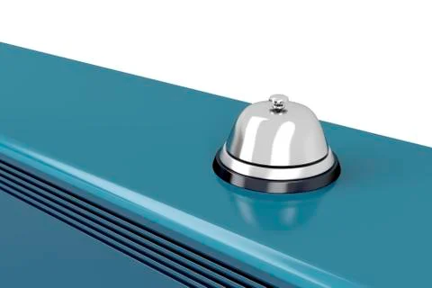 Silver service bell イラスト素材