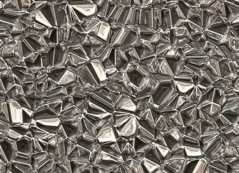 Silver shining rocks relief texture Illustrazione stock
