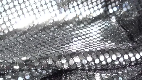 Silver shiny sparkling background. Video stock 87710582