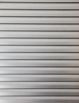 Silver shutters Stock Photos