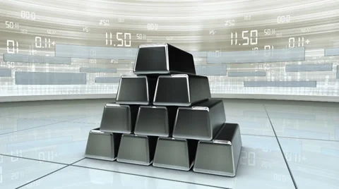 Silver sign animation 스톡 동영상 33760739