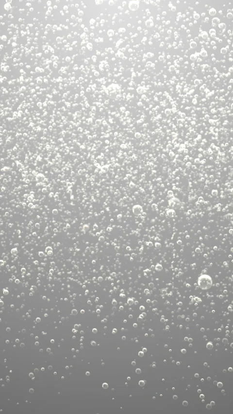 Silver Soda Bubbles Background with Loop Stock Footage 201319061