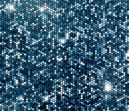 Silver sparkle glitter sequins background Illustrazione stock