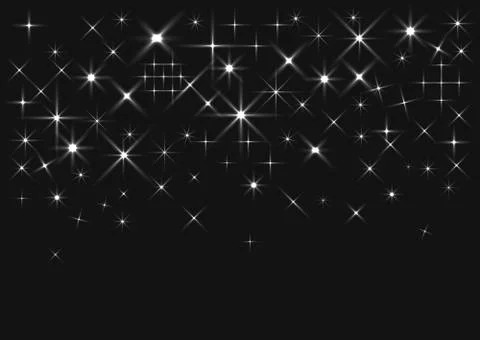 Silver sparkles background Stock Illustration