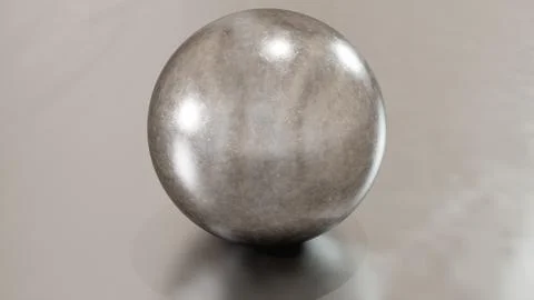 Silver sphere 스톡 일러스트