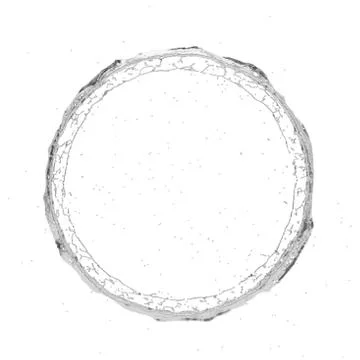 Silver splash radial 3d rendering 3d illustration Stock Illustration