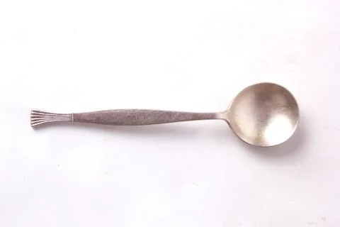  Silver spoon Stock Photos