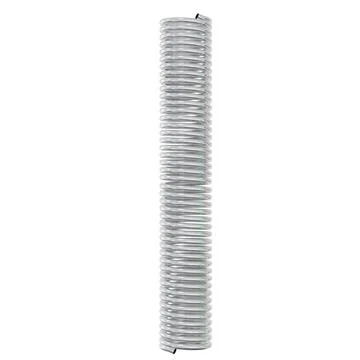 Silver Spring Coil. 3D Render. Isolated On White Background. Stock Illustration