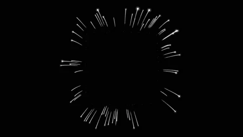 Silver square shape fireworks glowing. Silver particles exploding Stock Footage 229982335