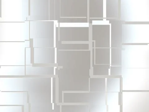 Silver squares 스톡 일러스트